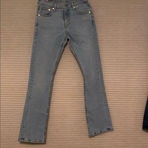 Stone wash Levi Denim